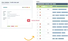 Create a work item in Axosoft when a test fails