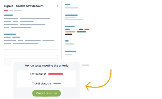 Pull back the issue status to re-run tests for resolved bugs