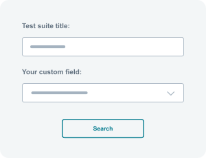 Search with custom fields